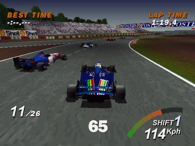 Изображение игры: Formula 1 '96