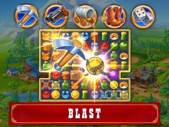 Изображение игры: Jewels of the Wild West