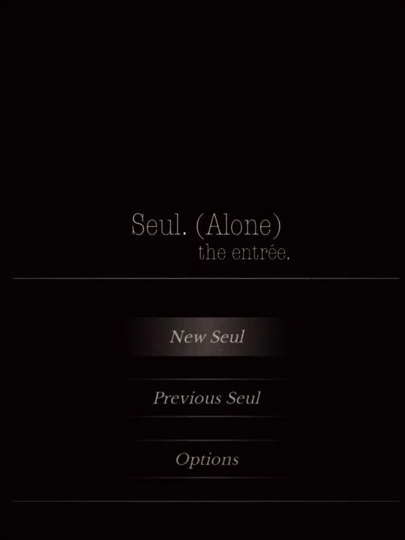 Изображение игры: Seul.(Alone) The entrée - CYOA