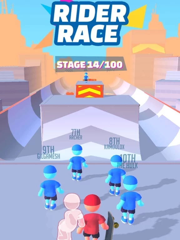 Изображение игры: Rider Race