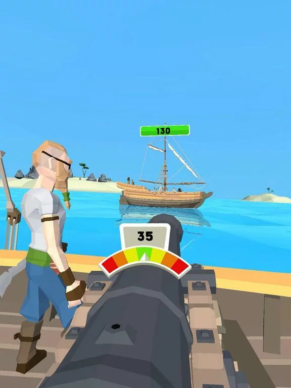 Изображение игры: Pirate Attack: Sea Battle