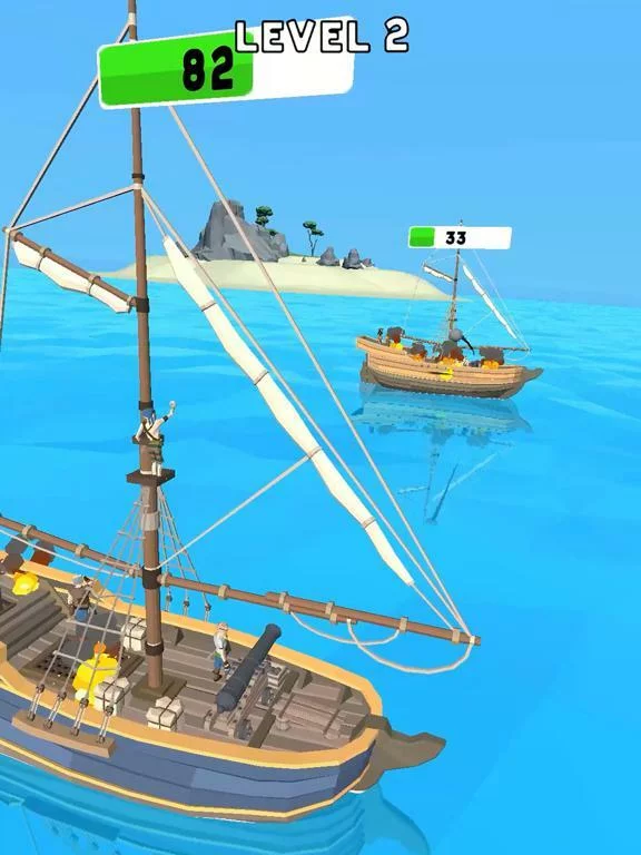 Изображение игры: Pirate Attack: Sea Battle