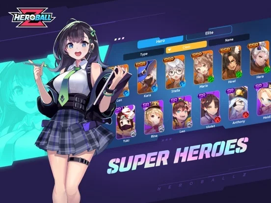 Изображение игры: Hero Ball Z