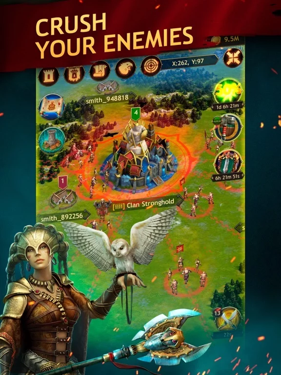 Изображение игры: Vikings: War of Clans