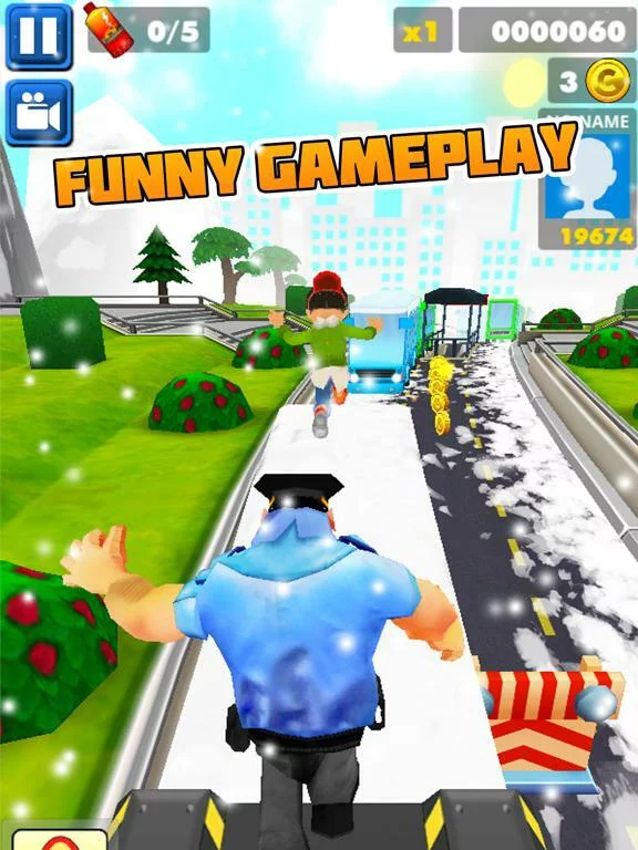 Изображение игры: Railway Surfers