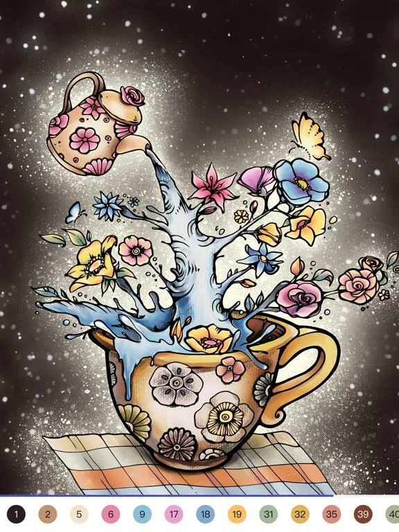 Изображение игры: Paintist - Coloring Book