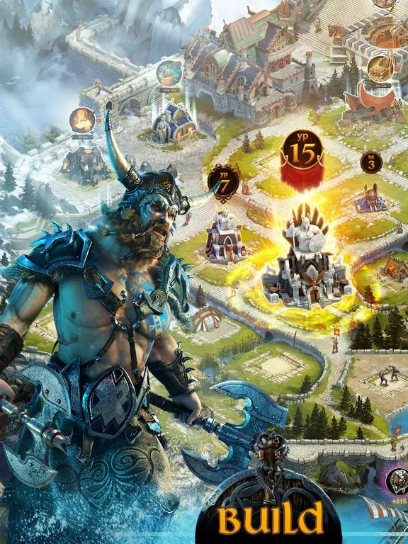 Изображение игры: Vikings: War of Clans