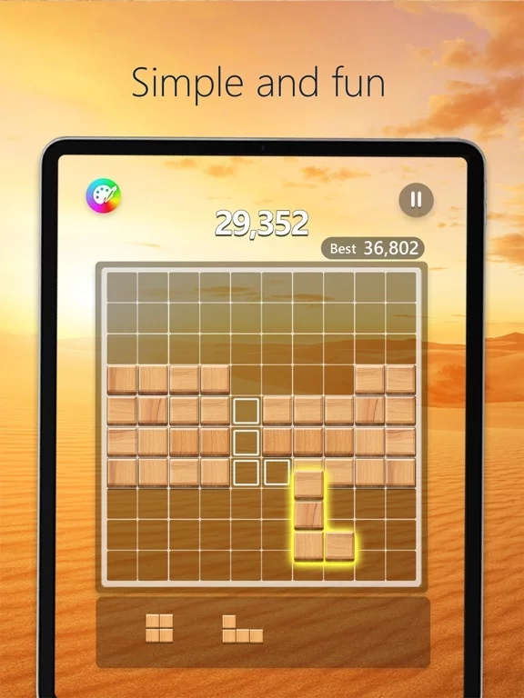 Изображение игры: Block Journey