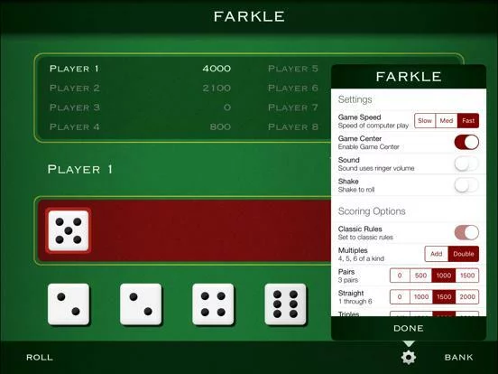 Изображение игры: Farkle Variations