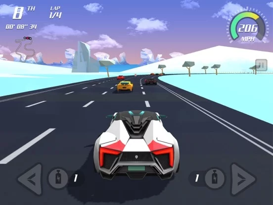 Изображение игры: Crazy Racing Car-Chase Driving