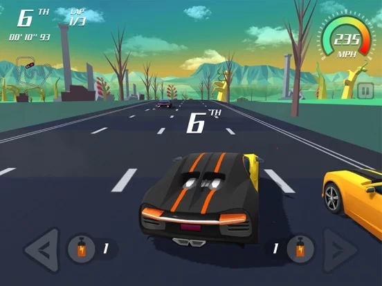 Изображение игры: Crazy Racing Car-Chase Driving