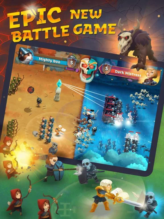 Изображение игры: Battle Legion - Mass Battler