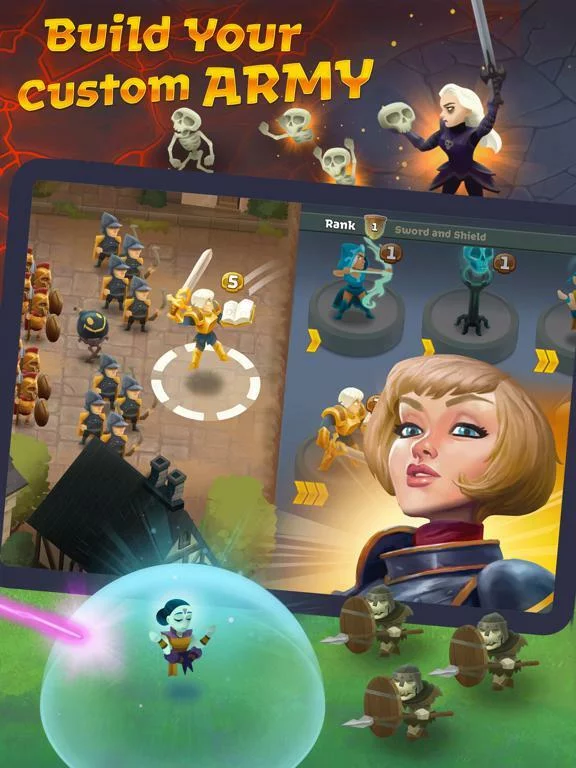 Изображение игры: Battle Legion - Mass Battler