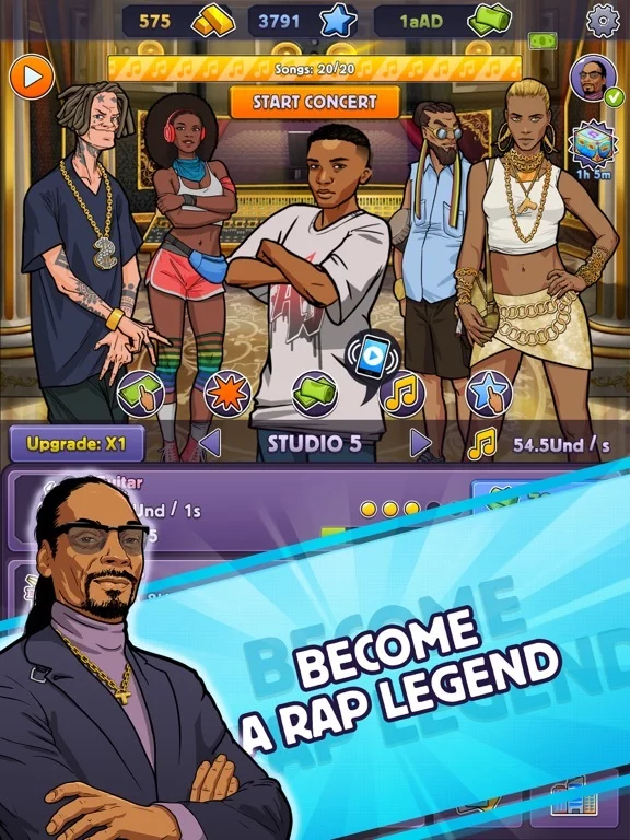 Изображение игры: Snoop Dogg's Rap Empire