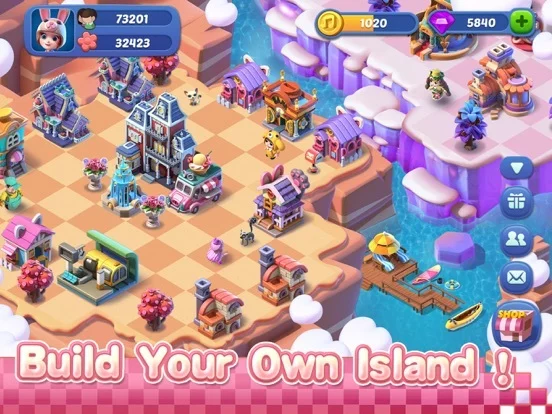 Изображение игры: Mergical: Build Your Own Home!