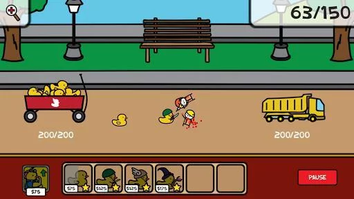 Изображение игры: Duck Warfare