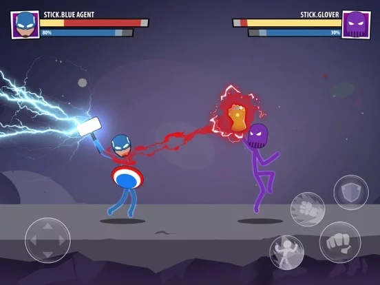 Изображение игры: Mask of Stick: Heroes Rising