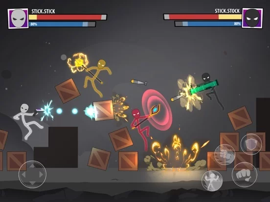 Изображение игры: Mask of Stick: Heroes Rising