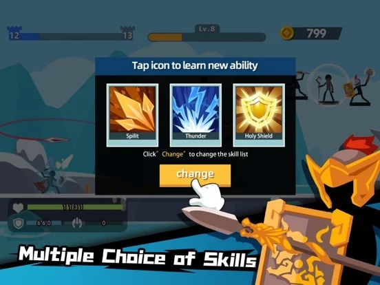 Изображение игры: Stickman Master: Archer Legend