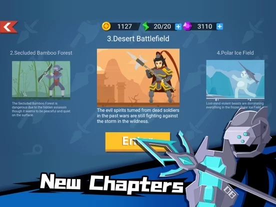 Изображение игры: Stickman Master: Archer Legend