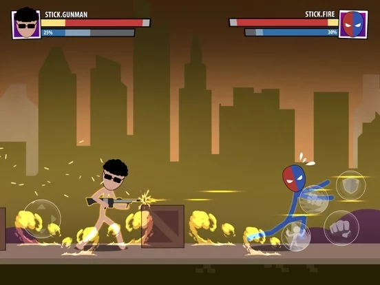 Изображение игры: Mask of Stick: Heroes Rising