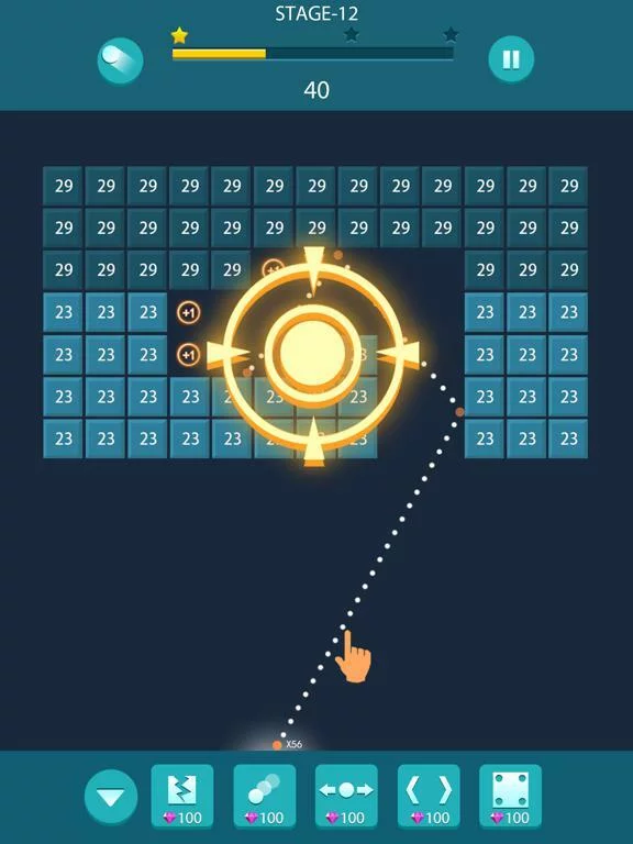 Изображение игры: Bricks and Balls: Brick Game