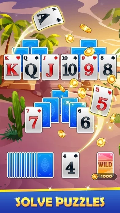 Изображение игры: Solitaire Tripeaks: Lucky Card