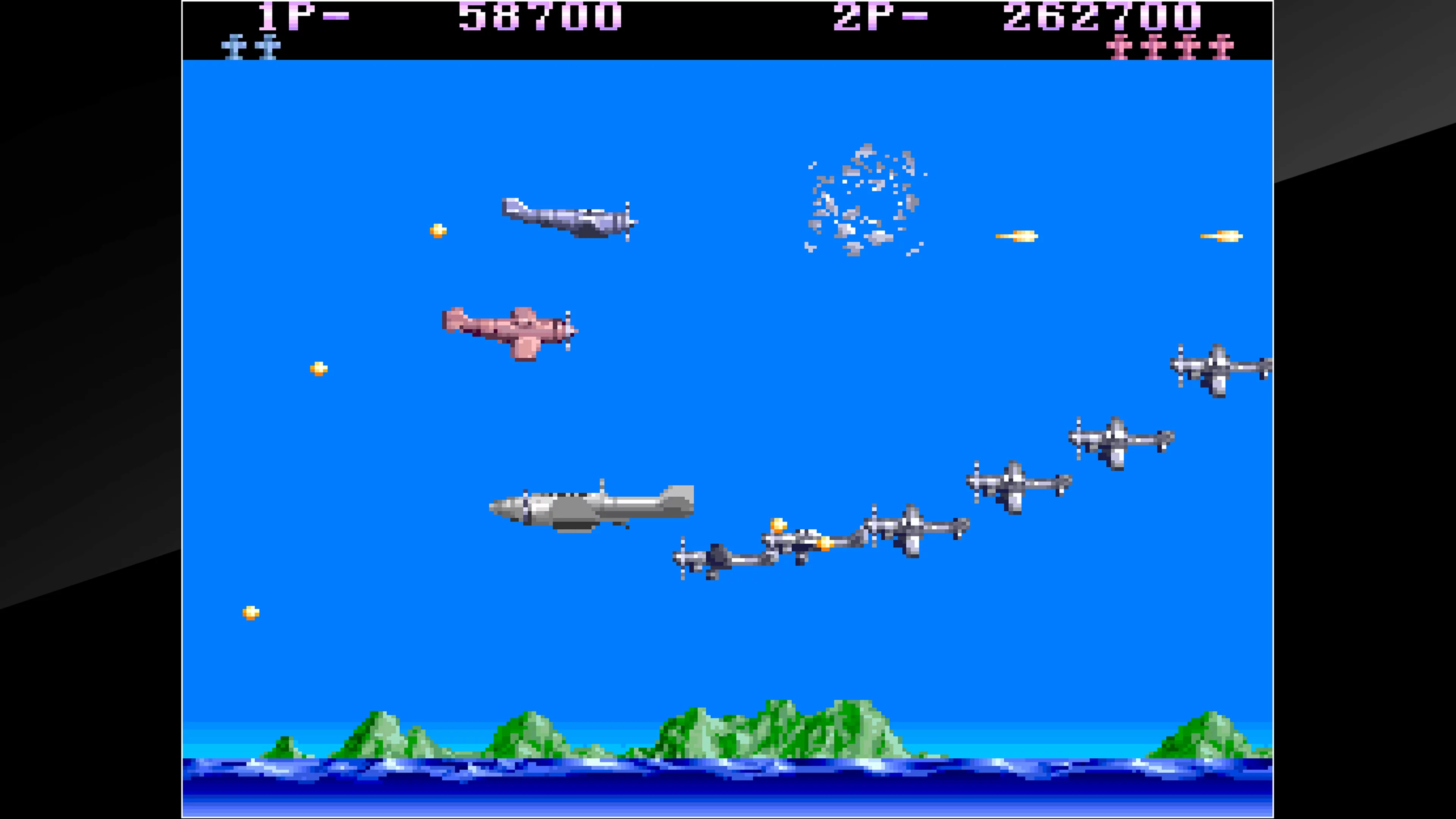 Изображение игры: Arcade Archives P-47
