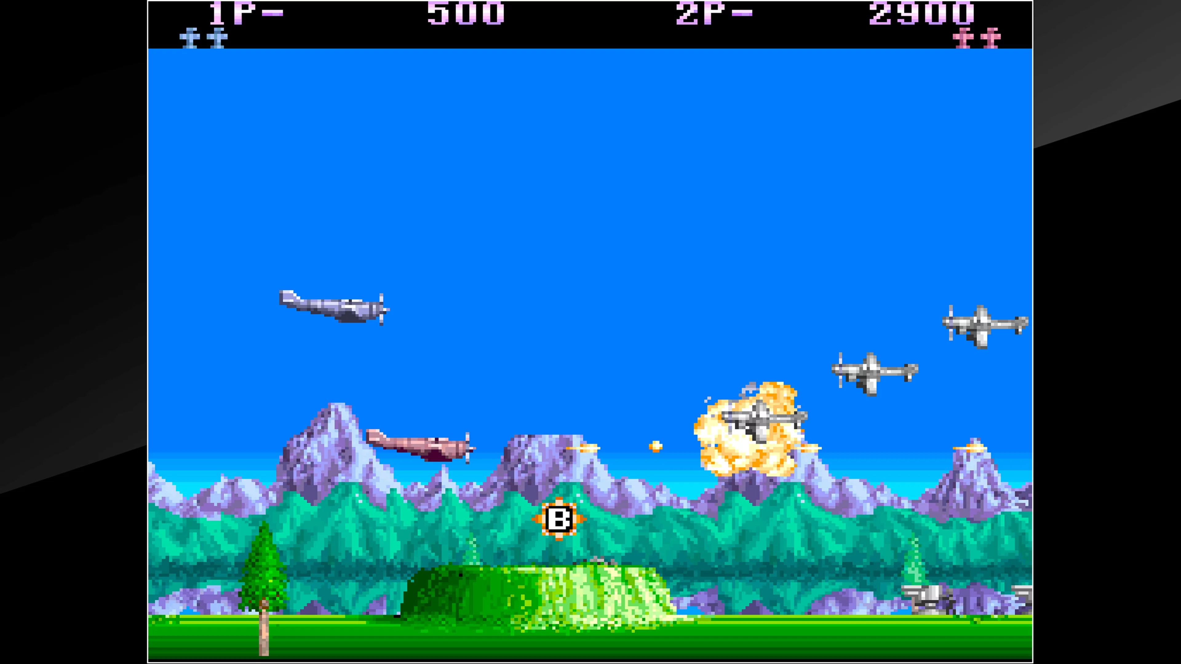 Изображение игры: Arcade Archives P-47