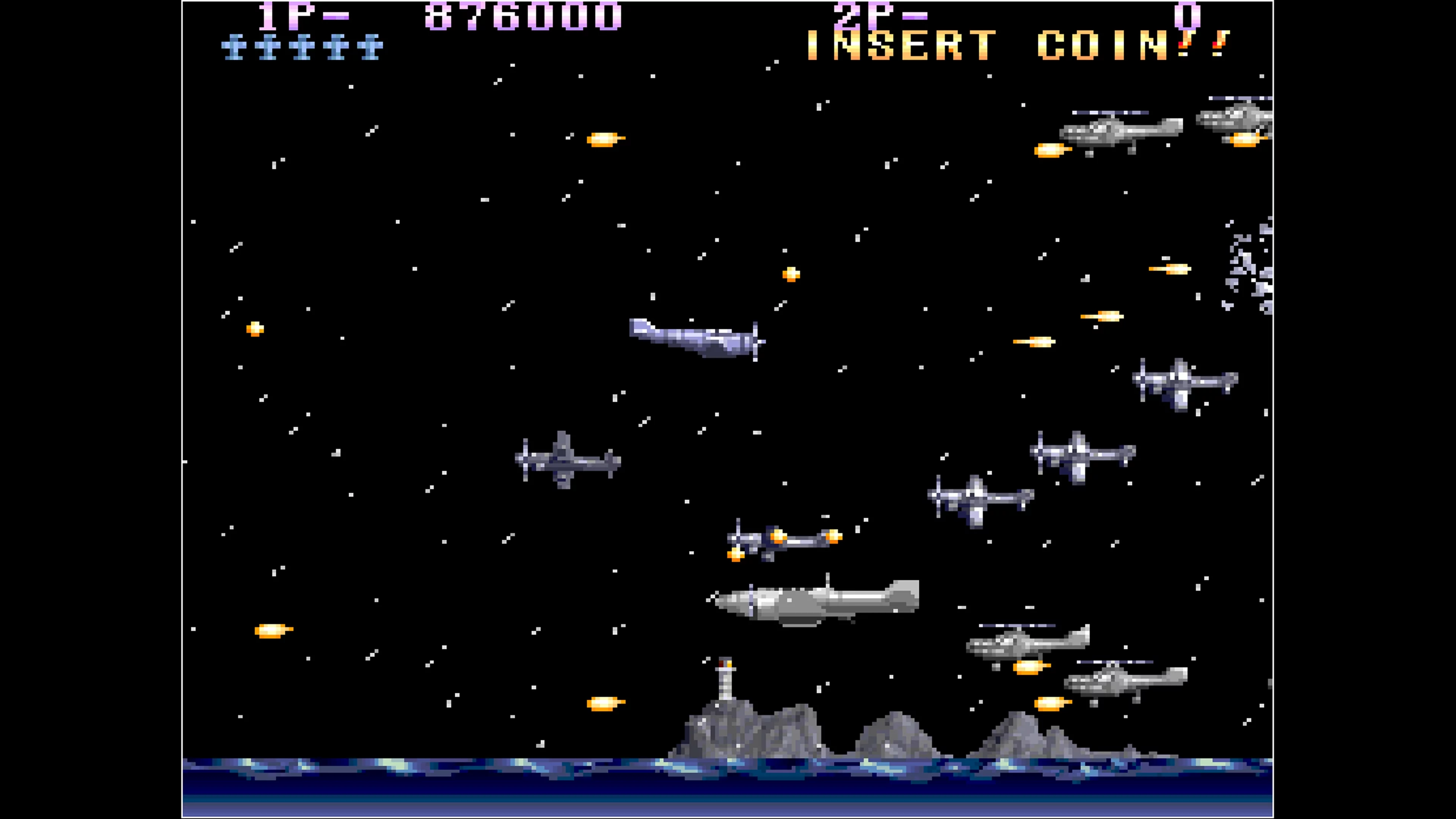 Изображение игры: Arcade Archives P-47