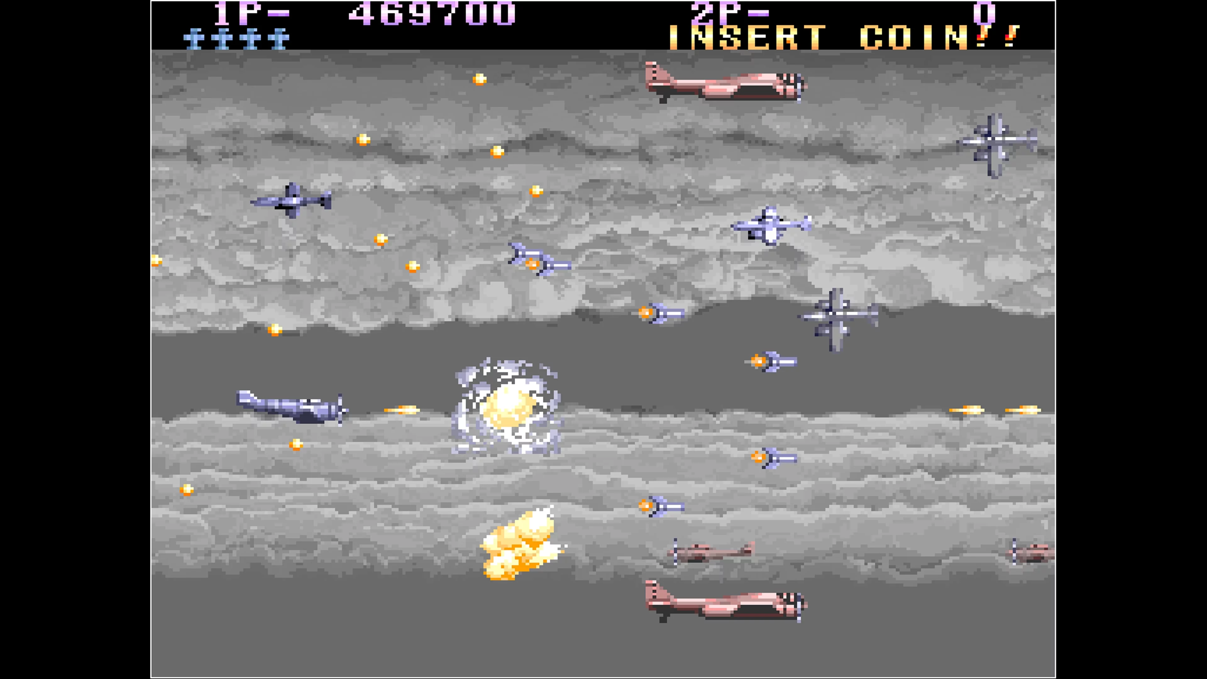 Изображение игры: Arcade Archives P-47