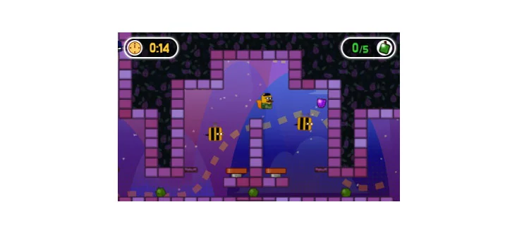 Изображение игры: Super Little Acorns 3D Turbo