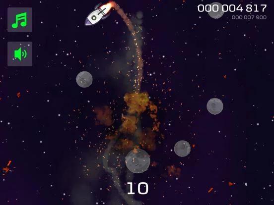 Изображение игры: Crashteroids