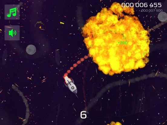 Изображение игры: Crashteroids