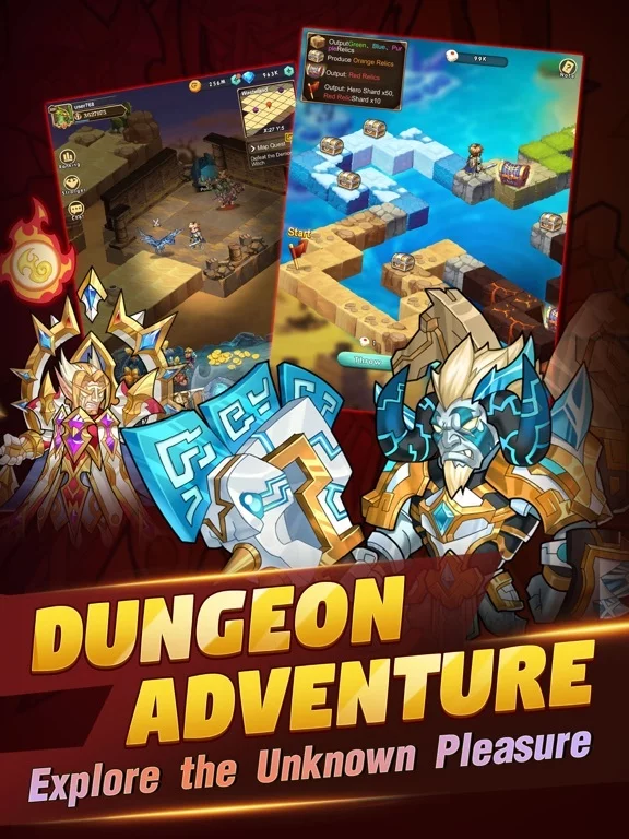Изображение игры: Brave Dungeon: Roguelite RPG
