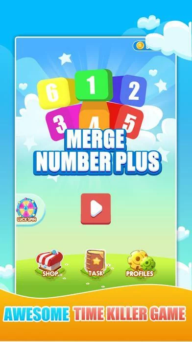 Изображение игры: Merge Number Plus