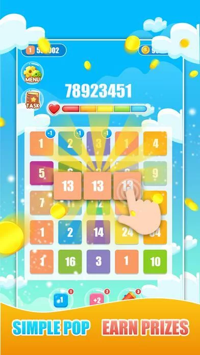Изображение игры: Merge Number Plus