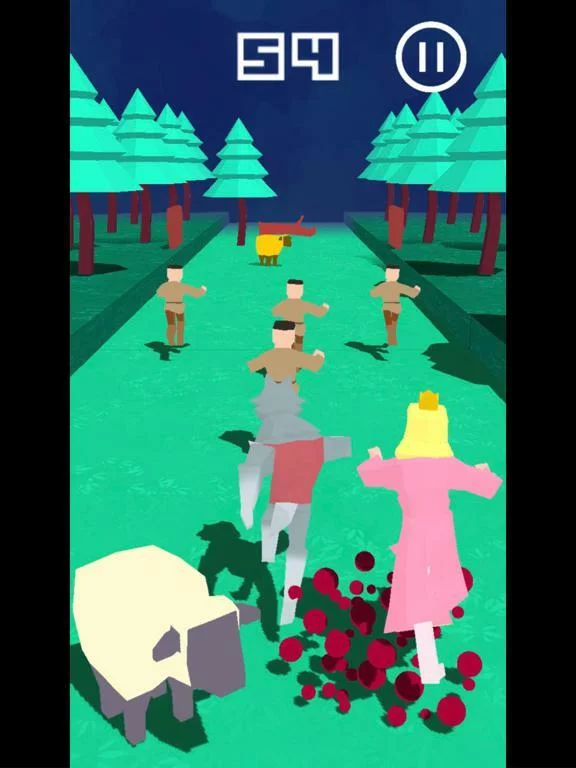 Изображение игры: Running Monsters