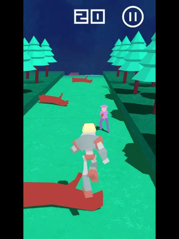 Изображение игры: Running Monsters