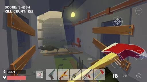 Изображение игры: Pixel Combat: Zombies Strike
