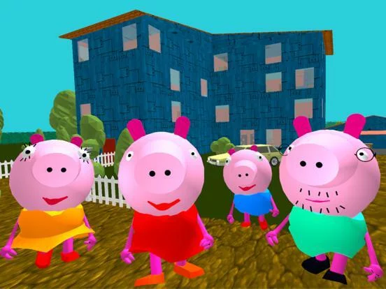 Изображение игры: Piggy Family Escape