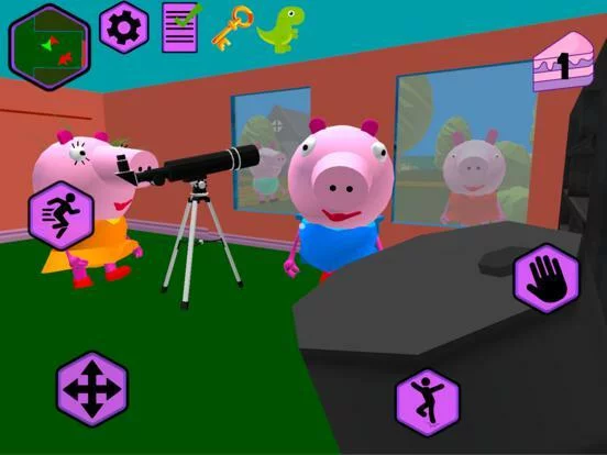 Изображение игры: Piggy Family Escape