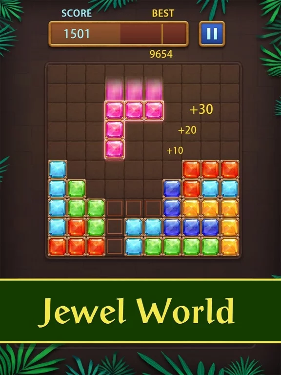 Изображение игры: Block Puzzle Jewel World
