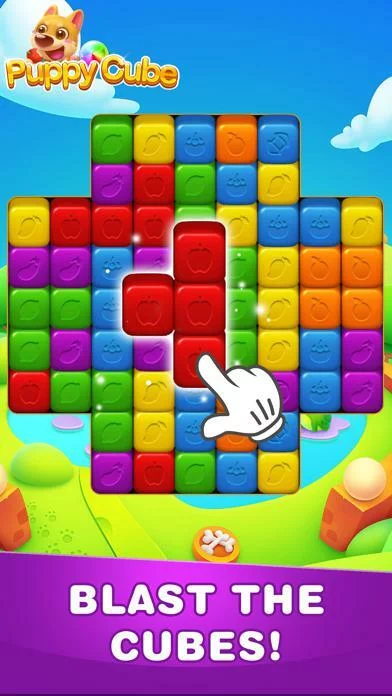 Изображение игры: Puppy Cube Blast: Tap, Pop&Win