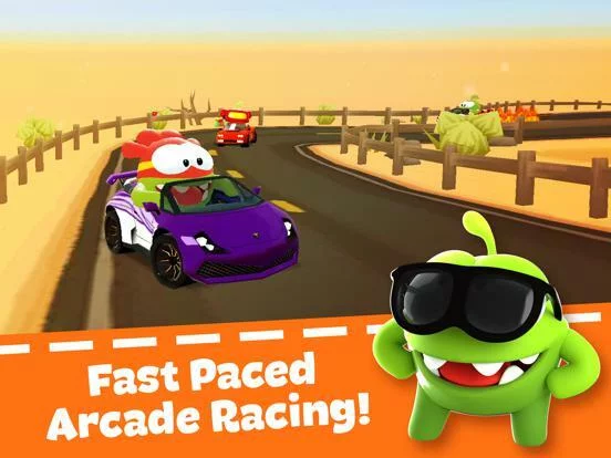 Изображение игры: Om Nom Kart