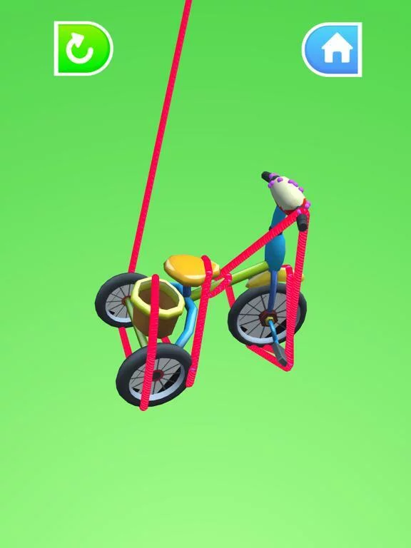 Изображение игры: Go Tangle 3D - ASMR Rope Roll