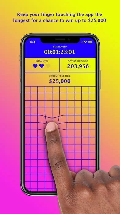 Изображение игры: Finger On The App