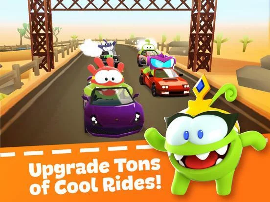 Изображение игры: Om Nom Kart