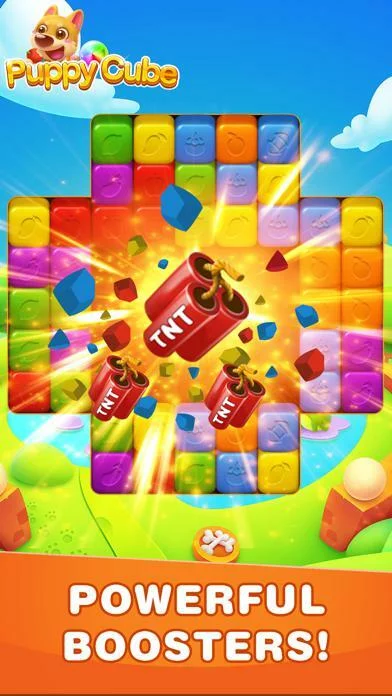 Изображение игры: Puppy Cube Blast: Tap, Pop&Win