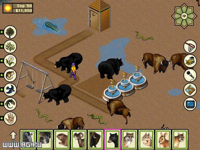 Изображение игры: SimPark